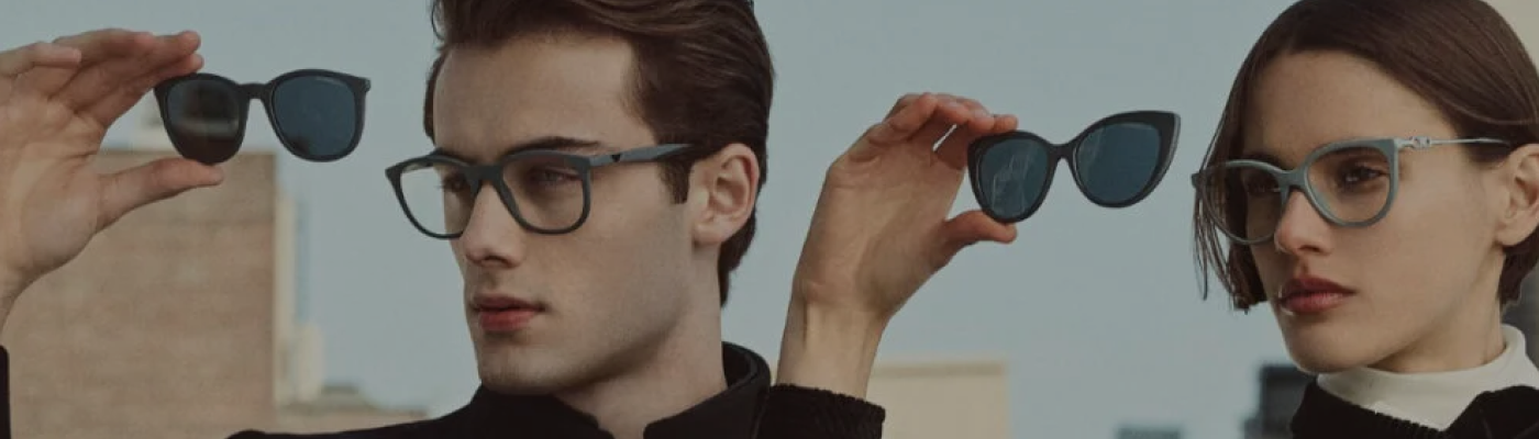 Emporio Armani eyewear at Eyesense Opticians